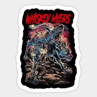 WHISKEY MYERS BAND Sticker